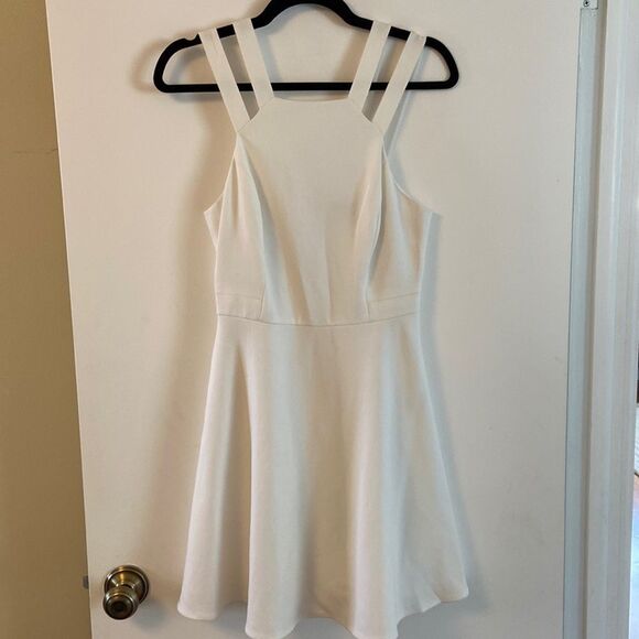 French‎ Connection White Minidress - Size 6 - Picture 2 of 8